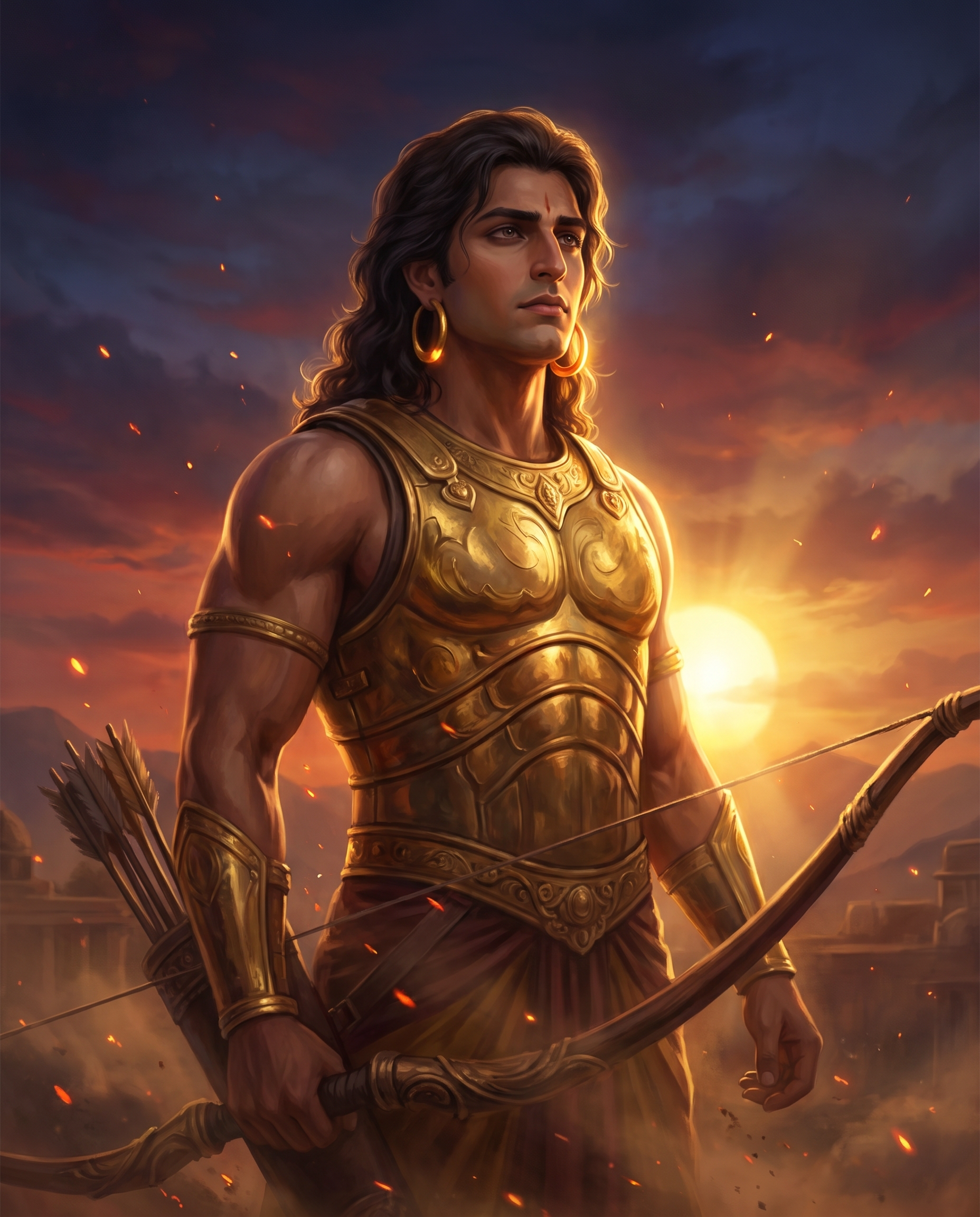 Karna, son of Surya — Radheya